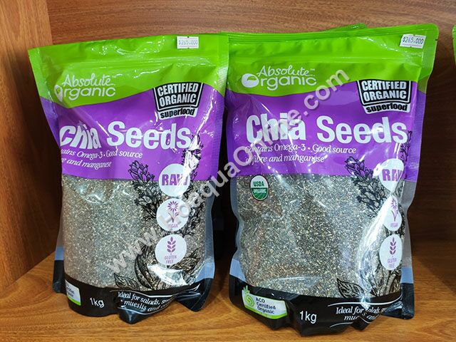 Hạt Chia Úc Absolute Organic Chia Seeds 1kg